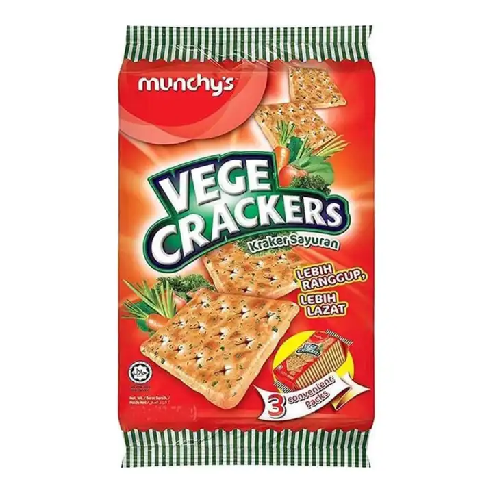 Munchy's Vege Crackers 390Gm